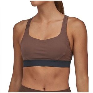 Patagonia Women’s Sports Bra - Mushroom Brown Size Small